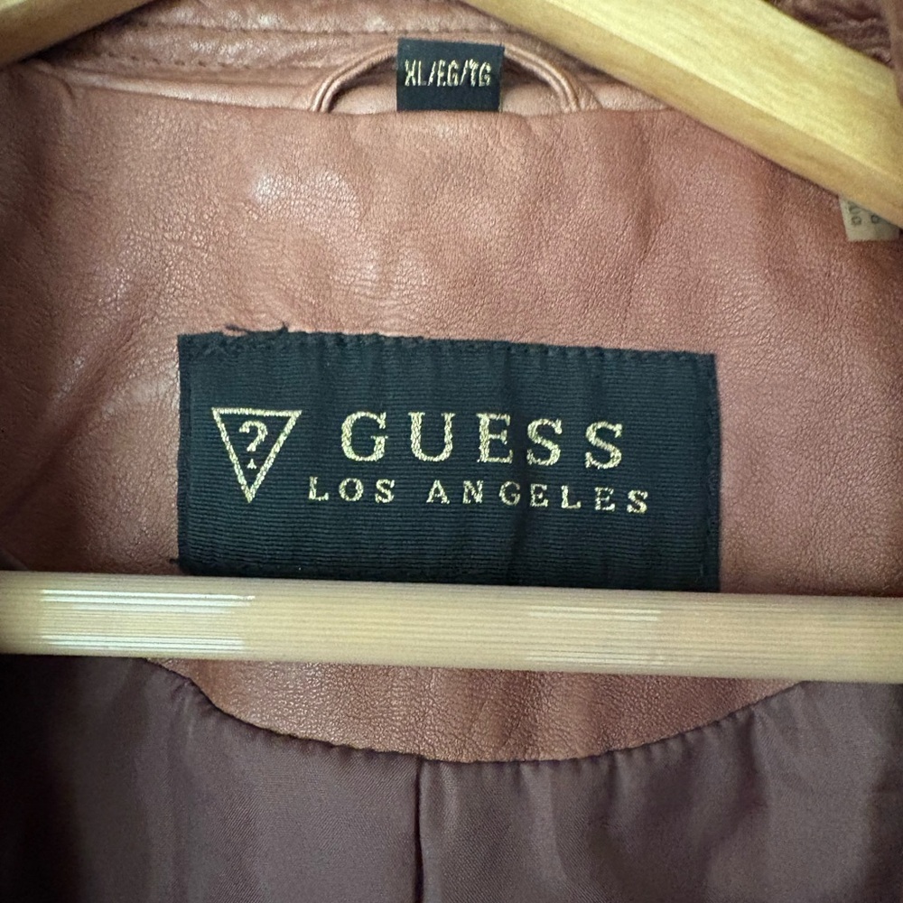 Guess Faux Leather Moto Jacket - Picture 8 of 8